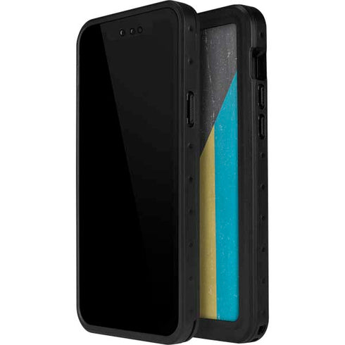 Bahamas Flag Distressed iPhone 12 Mini Waterproof Case